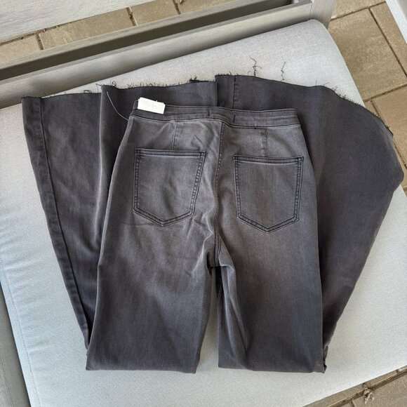 NWT Free People Just Float On Flare Jeans We The Free Washed Black 28 - Picture 7 of 11